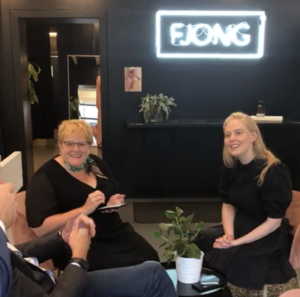 SMB Meeting with Fjong and former Norwegian Culture Minister Trine Skei Grande