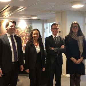 Meeting with The High Commissioner of Reconciliation (Alto Consejero del Posconflicto) Emilio José Archila at Caritas Norway